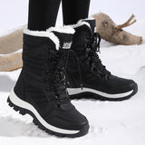 Cotton Boots Outdoor Women With Thick Thick Snow Boots Large Size Women's