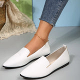 Breakj Wind Small Leather Shoes 2025 Spring And Summer New Leisure Flat Bean Shoes Net Red Light Mouth