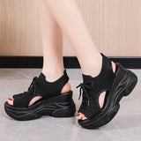 Breakj Pine Sandals Women 2025 Spring And Summer New Fashion Casual Flying Sports Sandals Roman