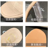 Breakj Slippers Women 2025 Summer New Word With PVC Wearing Fashion Crystal And Slippers