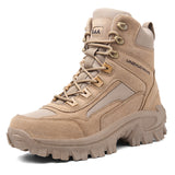 Breakj And Winter High-Top Climbing Boots Outdoor Tactical Boots Desert Boots Snow Boots Camping Large Training Shoes