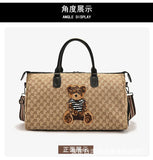 Travel Bag Dry And Wet Separation Men And Women Short Distance One Shoulder Hand Matching With Trolley Box Independent Shoe Compartment Sports