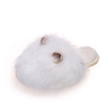 Cotton Slippers 2023 Lovely Ears Home Hair Slippers Women's Autumn And Winter New Large Size Cotton Warm