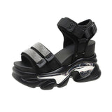 Breakj Thick-Soled Sandals 2025 New Magic Sticky Toe Loose Pastry Bottom Sports Leisure Dad