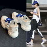 Breakj Sandals Women's Summer 2023 New Velcro Stick Soft Soles Increase Thick Bottom Hollow Breathable Old Dad