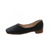 Single Shoes For Spring 2023 New Low Heel Maternity Shoes With Soft Sole Casual Women's