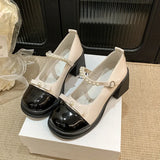 Breakj Gentle Beauty Mary Precious Shoes Women 2025 Summer New Small High Shoes Fairy Wind Buckle Women