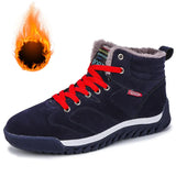 Breakj Men's New 2025 Cotton Shoes Men's Plus Velvet Thick Outdoor Snow Boots Winter Large-Size Sports Casual Men's