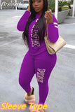 Pink Letter Print Women Two Piece Set Casual Sport Tracksuit Short Sleeve Top + Jogger Sweatpant Suit Plus Size Outfits