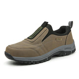 Breakj Spring And Autumn Men's Leisure Middle-Aged And Elderly Hiking Shoes Hiking Shoes Lightweight Plus 49 Solid Men's
