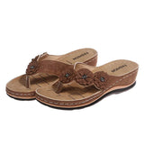 Breakj Lady Southeast Asian Font And Casual Beach Slippers Casual Fashion Thick-Soled