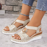 Breakj Thick-Solled Sandals 2025 Summer New Waterproof Table Sandals Fashion Slope