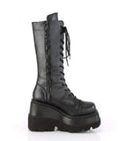 Breakj Gothic Style Thick-Bottomd Long-Sleest Locomotive Rider Boots But Knee-High-Skinned Boots