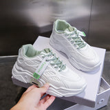 Shoes Female Ins Trendy Breathable 2023 New Summer Versatile Casual Web Celebrity Sports Running Small White