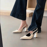 Breakj Chinese-Style Ocean Gas High-End After-Empty Bag Head Sandals Summer New French-Style High-Heeled High-Heeled