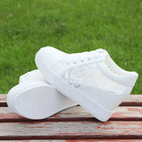 Breakj New Fashion Breathable Small White Shoes Women's High Women's Casual Shoes Loose Shoes Spring And Summer Single Shoes