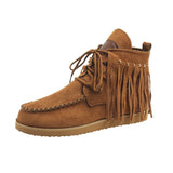 2025 New Esopaline With Short Boots Female Western Cowboy Velvet Tute Tatry Tatry Flat