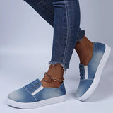 Women Canvas Shoes 2023 Casual Canvas Shoes Women Comfort Slip-on Shoes Women Plus Szie Fashion Flat Loafers Zapatillas De