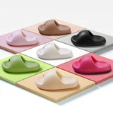 Platform Pillow Slippers for Women Summer Beach Soft Sole Eva Cloud Slides Sandals Woman Home Non Slip Bathroom