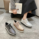 Women's Platform Wedge Heeled Shoes Casual Lace Up Outdoor Shoe Comfortable High Heel Sneakers Low Top Sneaker Thick
