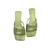 Breakj Chinese Style Exotic Slope And Exposed Cool Slippers Women's Summer Niche Design Head High And Word