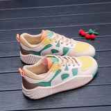Breakj White Shoes Women 2025 Spring New Korean Version Of Fashion Shoes Spring And Autumn Comfortable Thick Bottom Light Soft