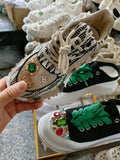 Breakj Shoes Female 2023 European Goods Hot Style Shoes New Summer Breathable Single Shoes Thick Sole Recreational Sports Water Diamond Net