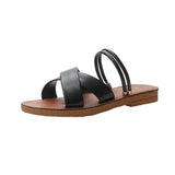 Drag Women Wear Cool Drag Summer New Korean Version Of Thick Sole Cross Two Wear Sandals Students Casual Beach Shoes Women All The Year