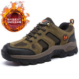 Breakj Warm Outdoor Hiking Shoes Tactical Combat Boots Training Shoes Running Men's Leisure Sneakers Tide