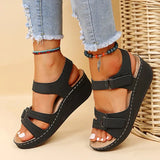 Wedge Sandals for Women 2023 New Fashion Non Slip Beach Shoes Woman Lightweight Casual Platform Sandalias Mujer Plus