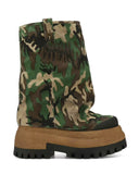 Breakj Sales Of Retro Thick-Bottomed Knight Boots Women's 2025 New Autumn Slim Height Trouser Tube Fashion