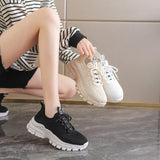 Breathable Coconut Shoes Women's Spring 2024 New Fashion Sports Casual Shoes Platform Platform Running Women's
