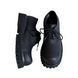 Breakj Head Derby Shoes Platform Increased Casual Leather Shoes 2023 Autumn And Winter New Daily Commuting Single Shoes