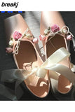 Classic Silk Ballet Shoes Lace up Ballet Shoes Women Round Toe Bowtie Women Flats Elegant Valentine Shoes