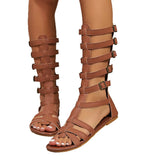 Breakj Large-Size Cool Boots Women's Sandals In The Summer Of 2025 Deed High-Altitude Roman Cool