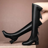 Boots 2023 New Women's Boots Thin Legs Around High Heel Boots Women Over-The-Knee