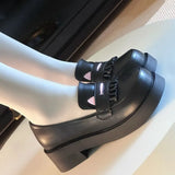 Breakj And Sweet Puff Academy Wind 2025 New Thick-Soled JK Uniform Shoes Ultra-Soft Comfortable Student Shoes