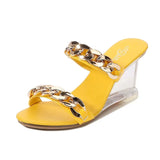 Wear Outside Summer Slippers Candy Color Sandals Ankle Strap 8CM Walk Show Super High Heels Peep Toe Wedding Women