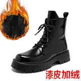 Breakj Men's British Boots Black Chelsea