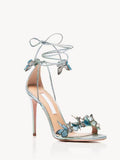 Breakj Butterfly 2025 New Butterfly Cross-Tie With Fine Heel Sandals Female Fish Mouth Open-Slip
