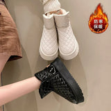 Breakj Atmosphere With Thick Bottom Snow Boots Women 2025 Autumn And Winter New Soft Bottom Fashion Short