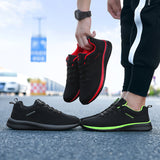 Breakj Men's Shoes 2023 Summer New Men's Large Size Lightweight Running Shoes Flying Breathable Trend Casual
