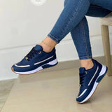 Women In Sneakers 2024 Spring And Autumn New Large Size, Thick Soles, Colors, Leisure, Fashion, Low-Top