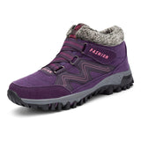 Breakj Heightening Couple Snow Boots Winter Plus Velvet Warm Men's And Women's Outdoor Cotton Shoes In The Gang Sports Cotton Shoes Men's