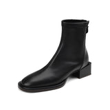 New 2023 Round-Headed Rear Zipper Skinny