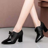Femininos Women Pointed Toe Multi Color High Quality Slip on High Heel Shoes Lady Classic Office