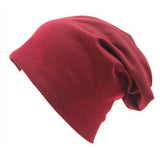 Color Beanies Spring Gorros Winter Womens Beanie Hat Women Cotton Solid High Cost Performance Casual Multifunctional