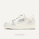 Breakj Shoes To Destroy The Aesthetics Of The National Style Designer Trendy Shoes Small White Shoes Men's Shoes White Shoes Bread Shoes Men's Shoes Men's