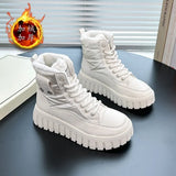 Breakj Boots Women In 2024 Winter New Women's Shoes Short Tube Warm Cotton Shoes With Velvet And Thick Shoes Women's Boots Shoes