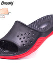 Men Rubber Slippers Beach Shoes Slides Slates Palm Clap Casual Women Outdoor Indoor Sandalias Mujer Verano 2023